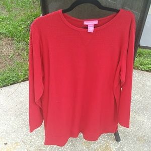 Red woman Within top